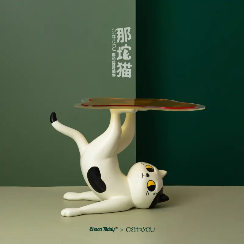 Cat & You — cat balancing a tray