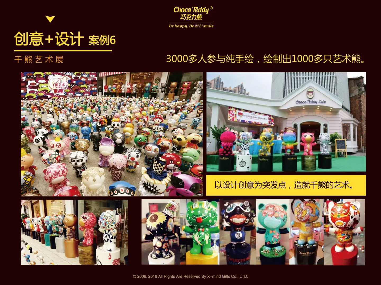Choco Teddy Thousand Bears art exhibition